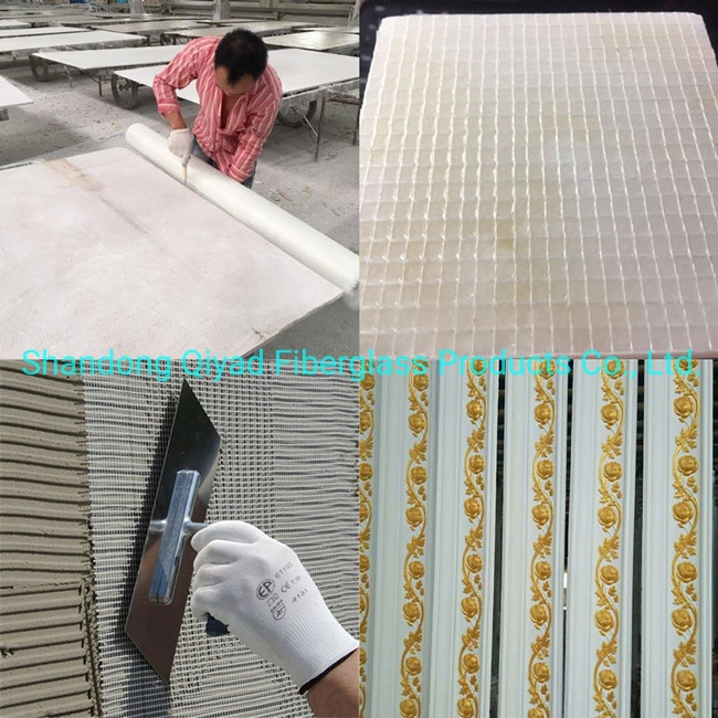 3X4mm 60g Plain Woven Fiberglass Mesh Cloth. Special Mesh Cloth for Marble