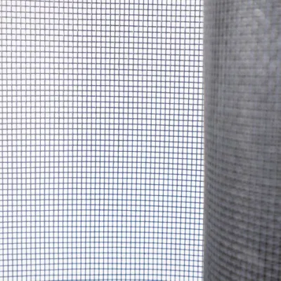 Malla de ventana de fibra de vidrio antiinsectos de tejido liso 16X14