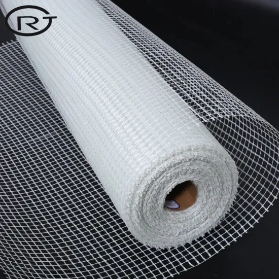 Paño de red de malla de fibra de vidrio revestido ignífugo de fibra de vidrio alcalina de policarbonato, 160g, blanco